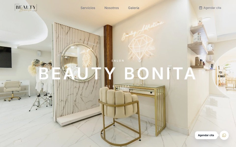 Sitio de Beauty Bonita Studio