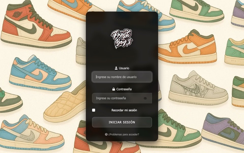 Sitio de FreshBoys Store